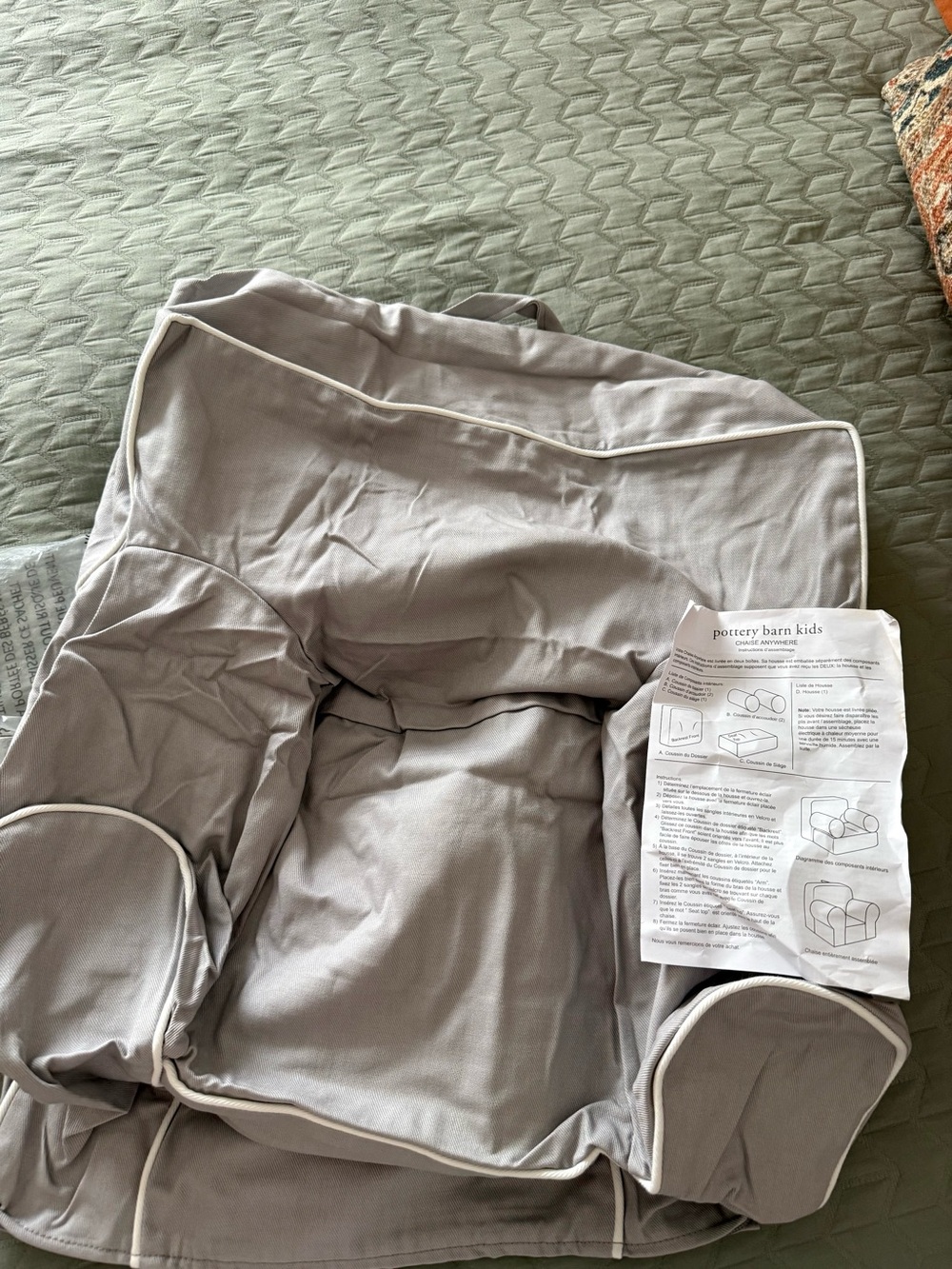 Pottery Barn “My First” Kids Anywhere Chair Cover